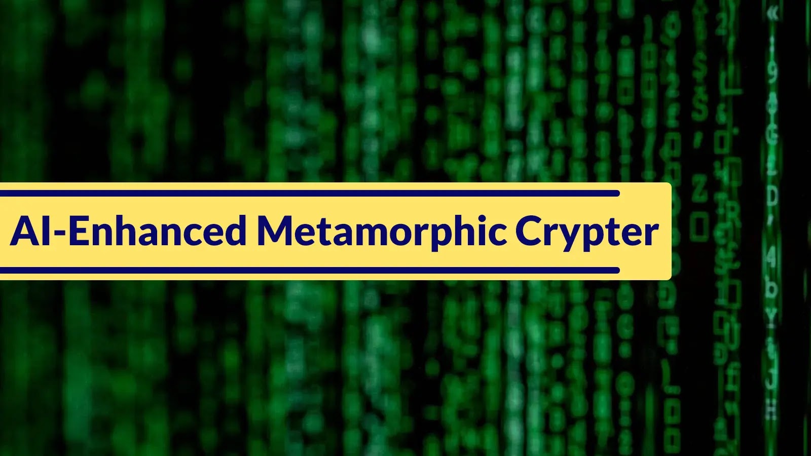 Threat Actors Advertising AI-Enhanced Metamorphic Crypter with Claims of Windows Defender Bypass