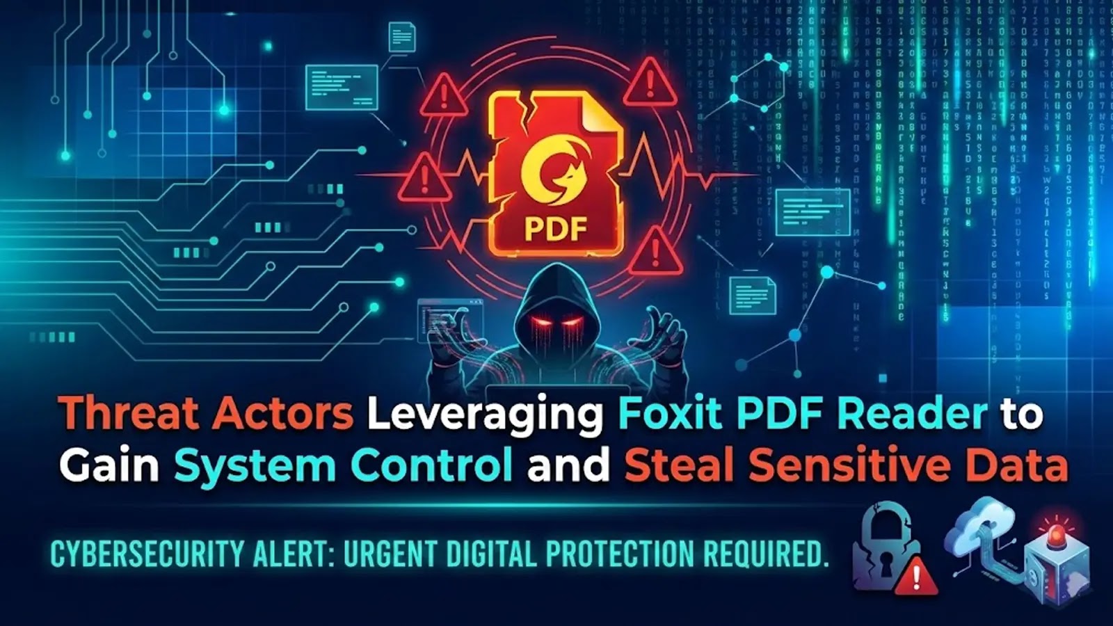 Threat Actors Leveraging Foxit PDF Reader to Gain System Control and Steal Sensitive Data