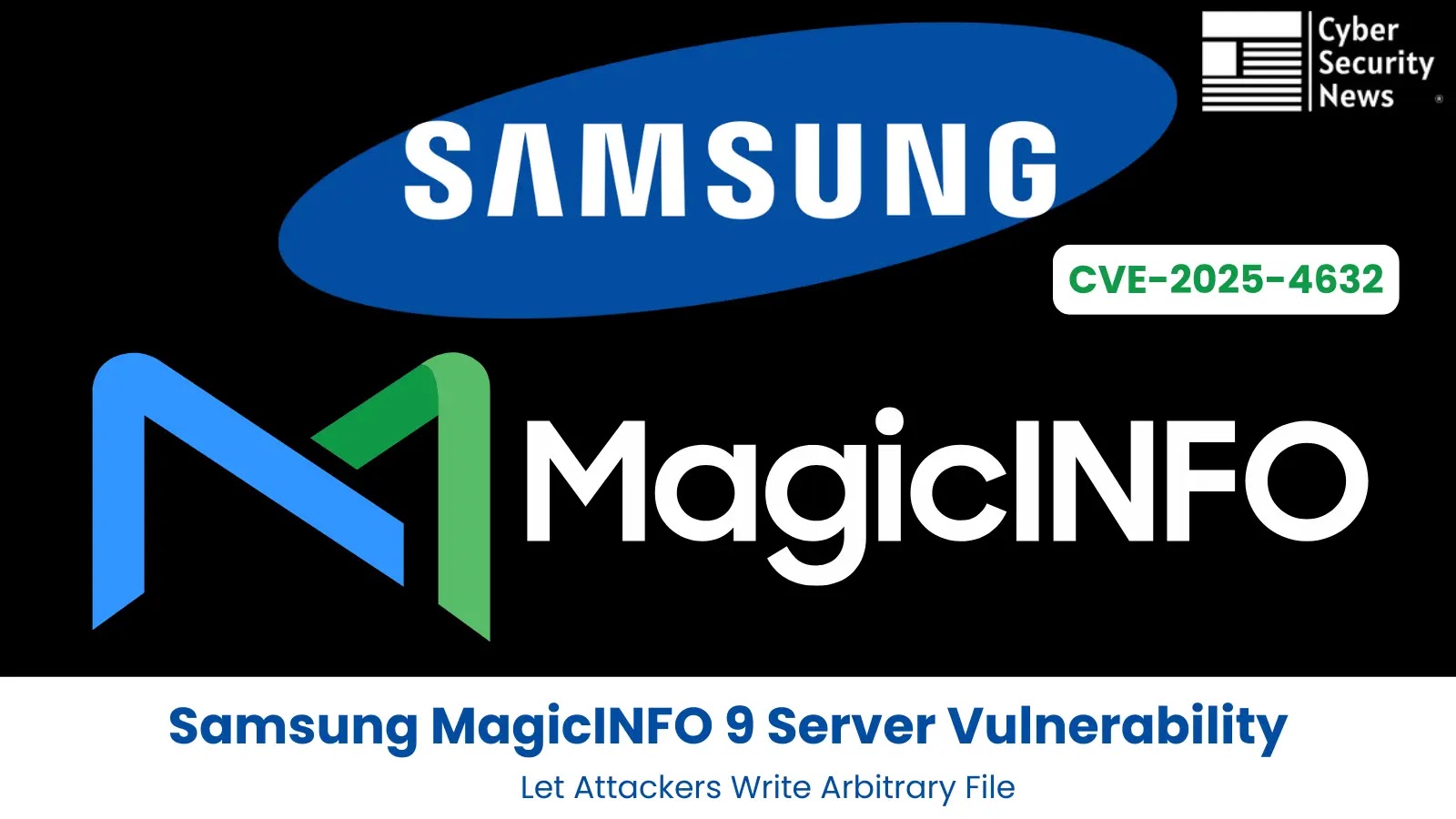 Samsung MagicINFO 9 Server Vulnerability Let Attackers Write Arbitrary File