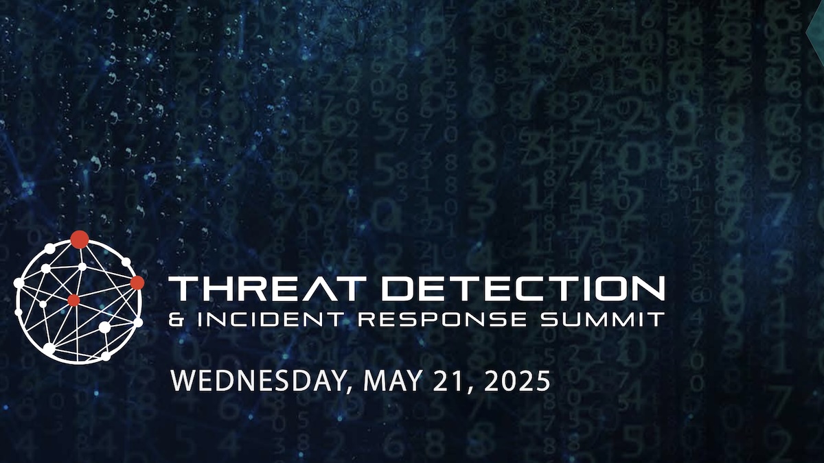 Virtual Event Today: Threat Detection & Incident Response (TDIR) Summit