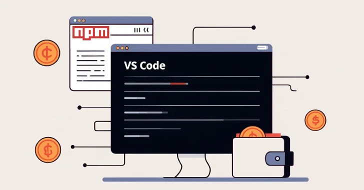 Over 70 Malicious npm and VS Code Packages Found Stealing Data and Crypto