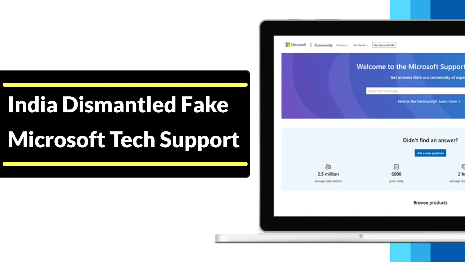 Indian Authorities Dismantled Cybercriminals That Impersonate as Microsoft Tech Support