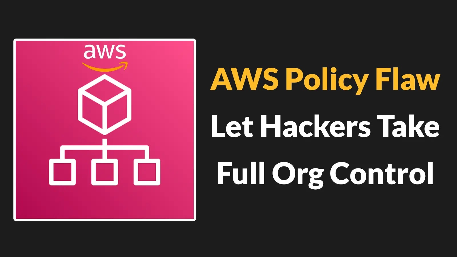 AWS Organizations Mis-scoped Managed Policy Let Hackers To Take Full AWS Organization Control