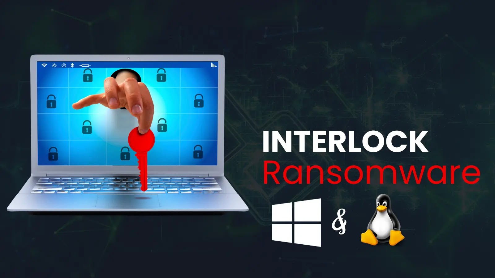 Interlock Ransomware With Double Extortion Tactics Attacking Windows and Linux Systems