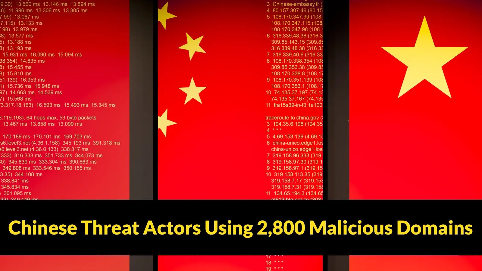 Chinese Threat Actors Using 2,800 Malicious Domains to Deliver Windows-Specific Malware