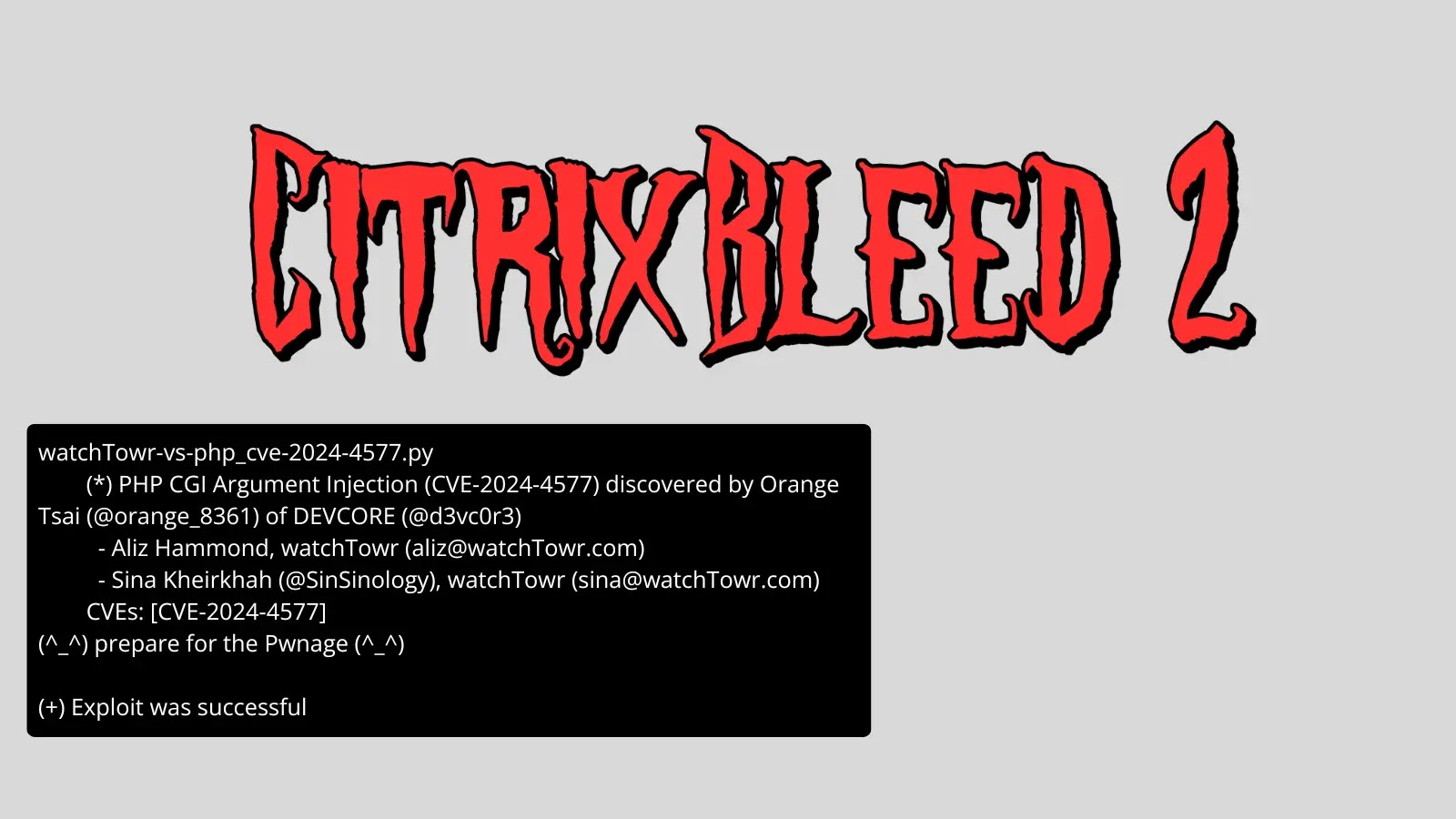 “CitrixBleed 2” Vulnerability PoC Released
