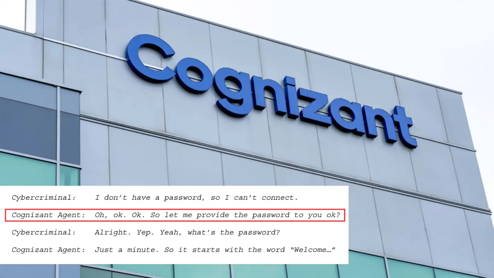 Clorox Sues IT Provider Cognizant For Simply Giving Employee Password to Hackers