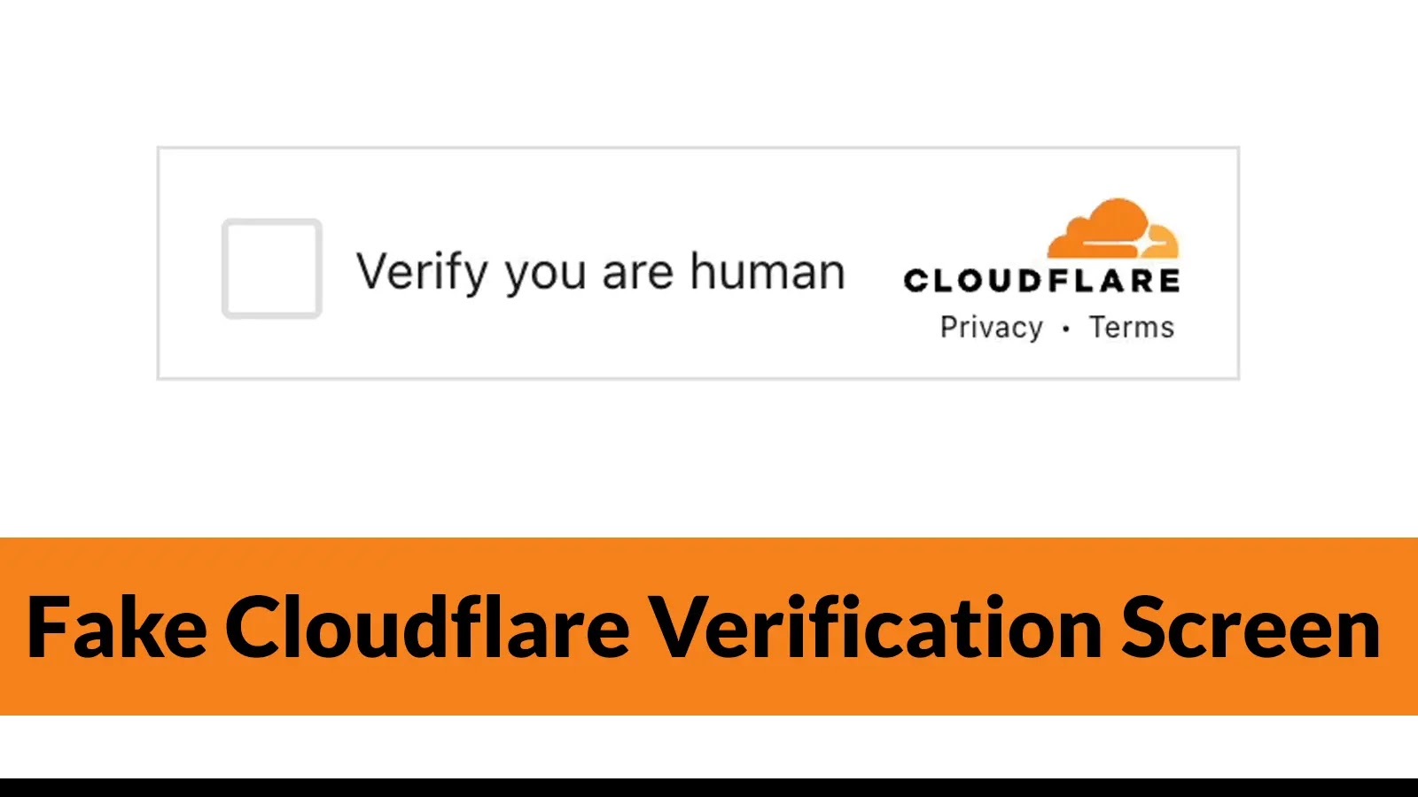 Hackers use Fake Cloudflare Verification Screen to Trick Users into Executing Malware
