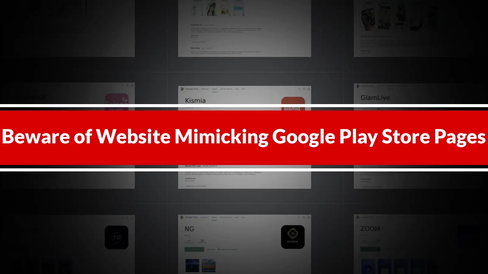 Beware of Website Mimicking Google Play Store Pages to Deliver Android Malware