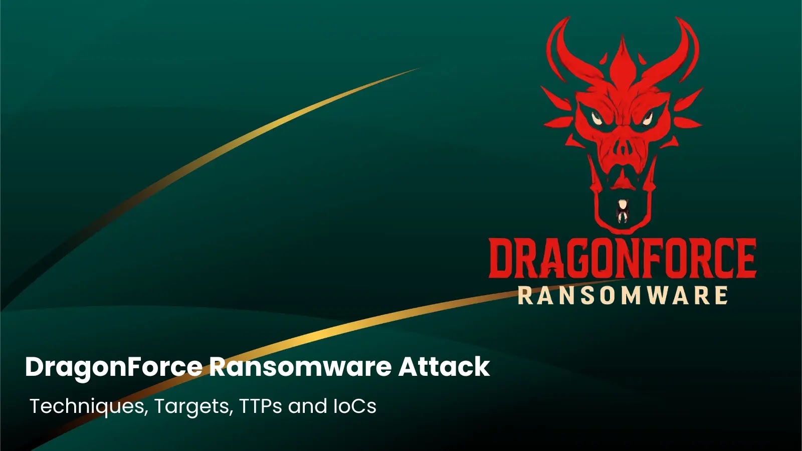 DragonForce Ransomware Attack Analysis – Targets, TTPs and IoCs