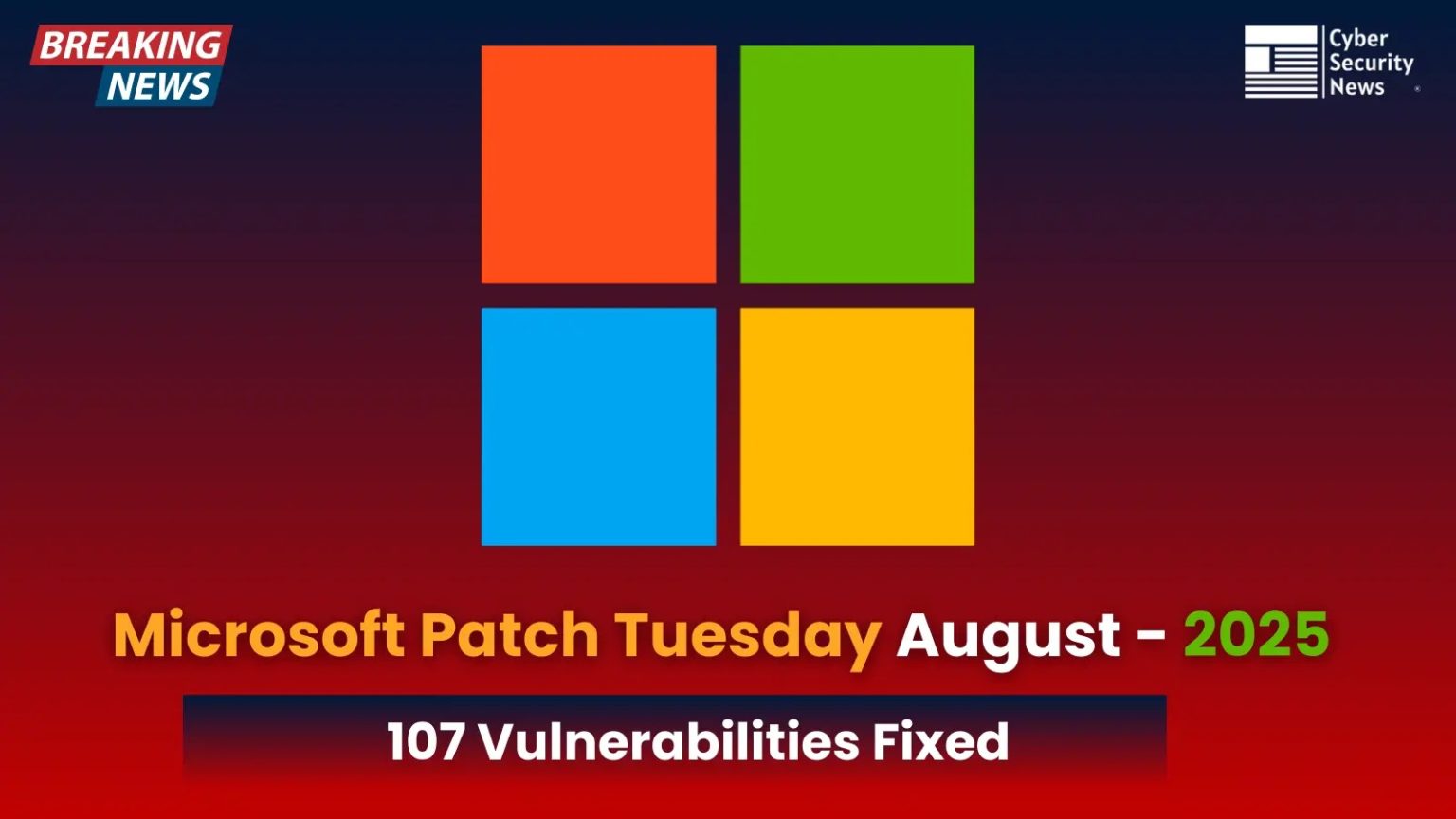 Microsoft Patch Tuesday August 2025 Released - Cyber Web Spider Blog - News