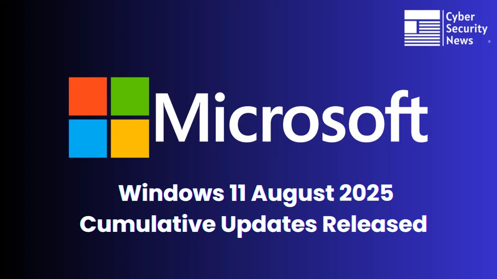 Microsoft Releases Windows 11 Cumulative Updates (KB5063878, KB5063875) August 2025 with New Features