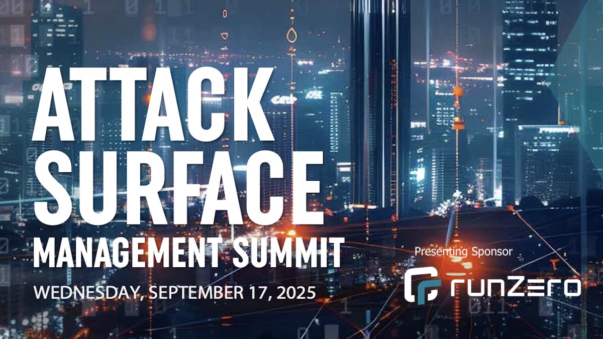 Virtual Event Today: Attack Surface Management Summit
