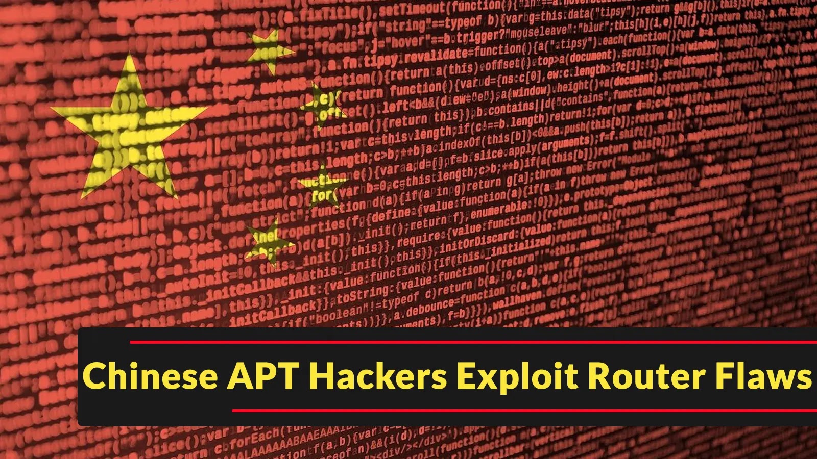 Chinese APT Hackers Exploit Router Vulnerabilities to Infiltrate Enterprise Environments