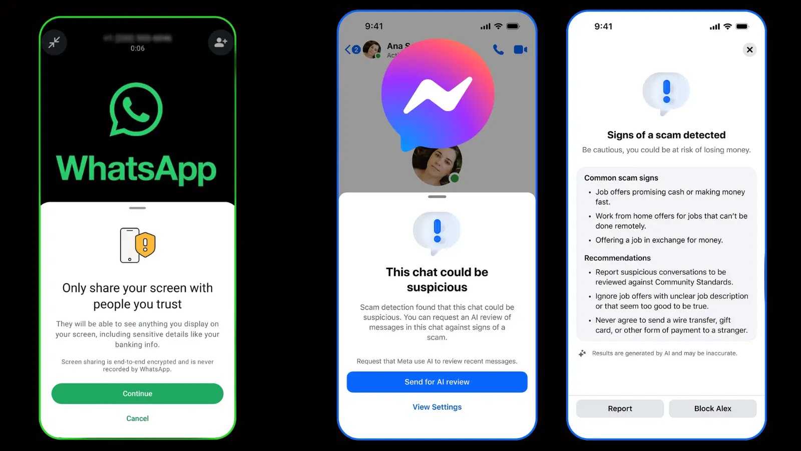 Meta Launches New Tools to Protect Messenger and WhatsApp Users from Scammers
