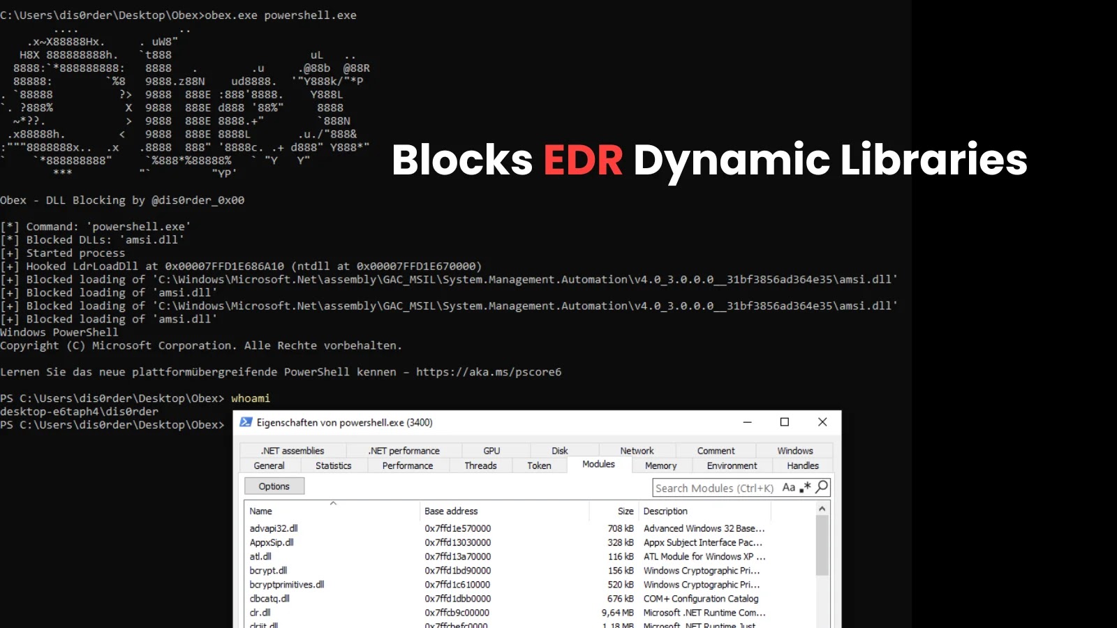 New Obex Tool Blocks EDR Dynamic Libraries From Loading at Runtime