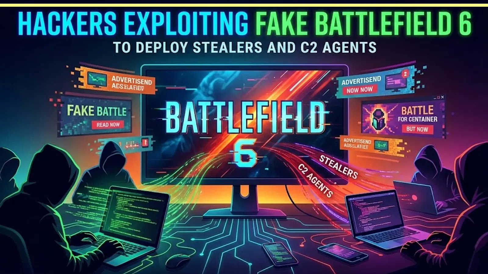 Hackers Exploiting Fake Battlefield 6 Popularity to Deploy Stealers and C2 Agents