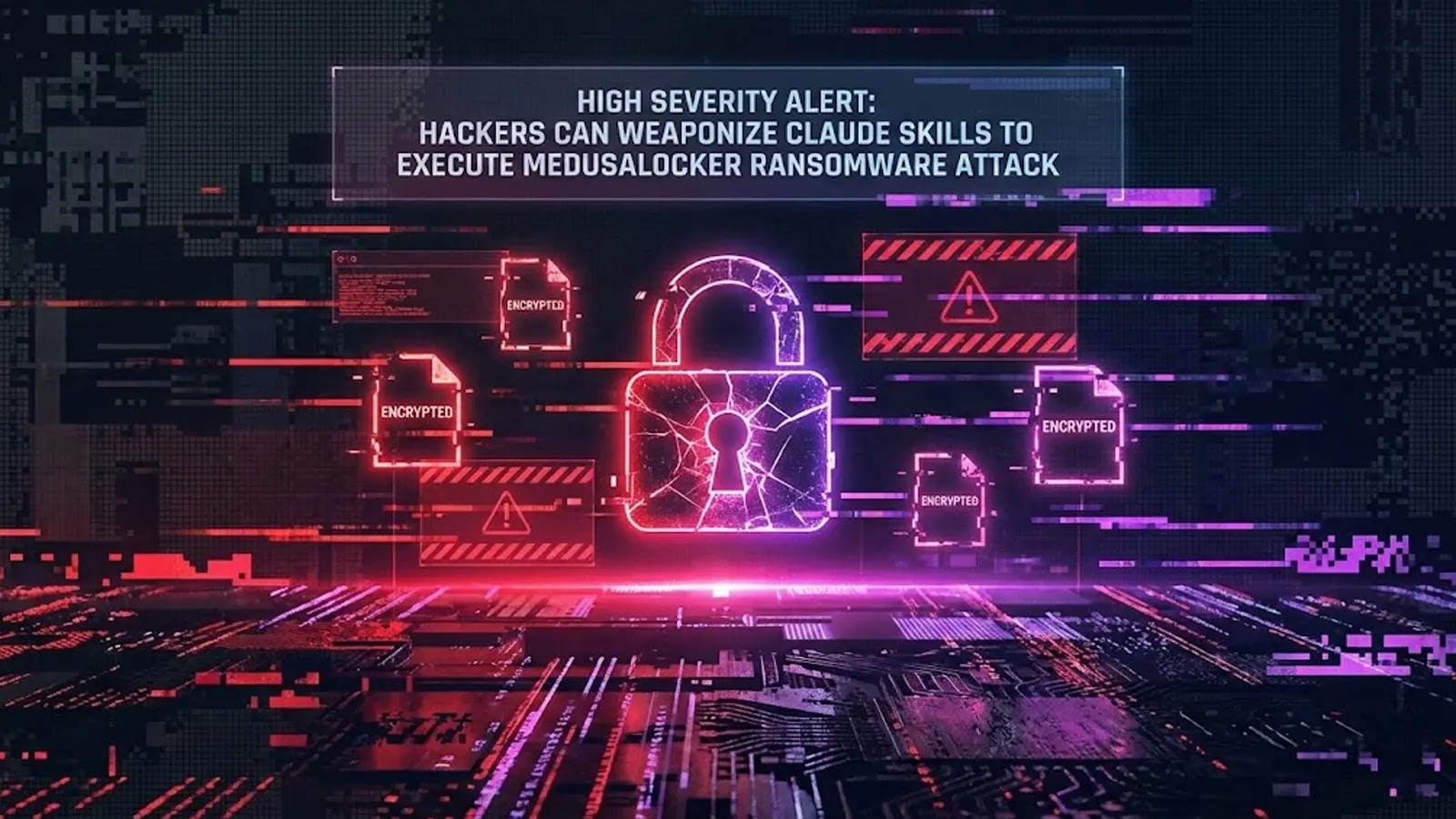 Hackers Can Weaponize Claude Skills to Execute MedusaLocker Ransomware Attack