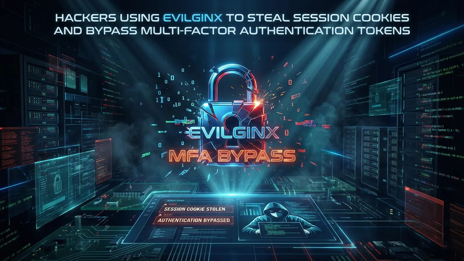 Hackers Using Evilginx to Steal Session Cookies and Bypass Multi-Factor Authentication Tokens