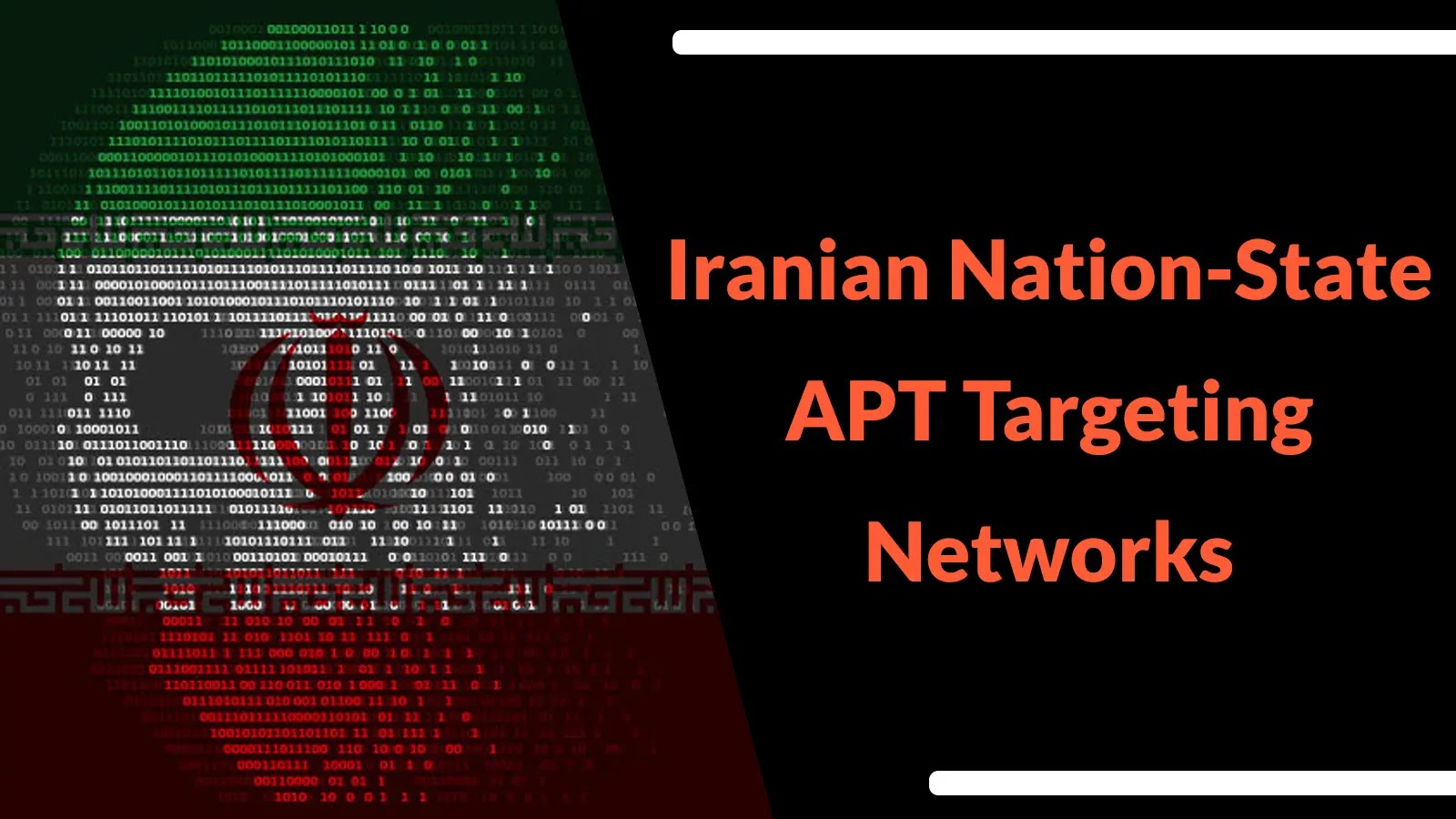 Iranian Nation-State APT Targeting Networks and Critical Infrastructure Organizations