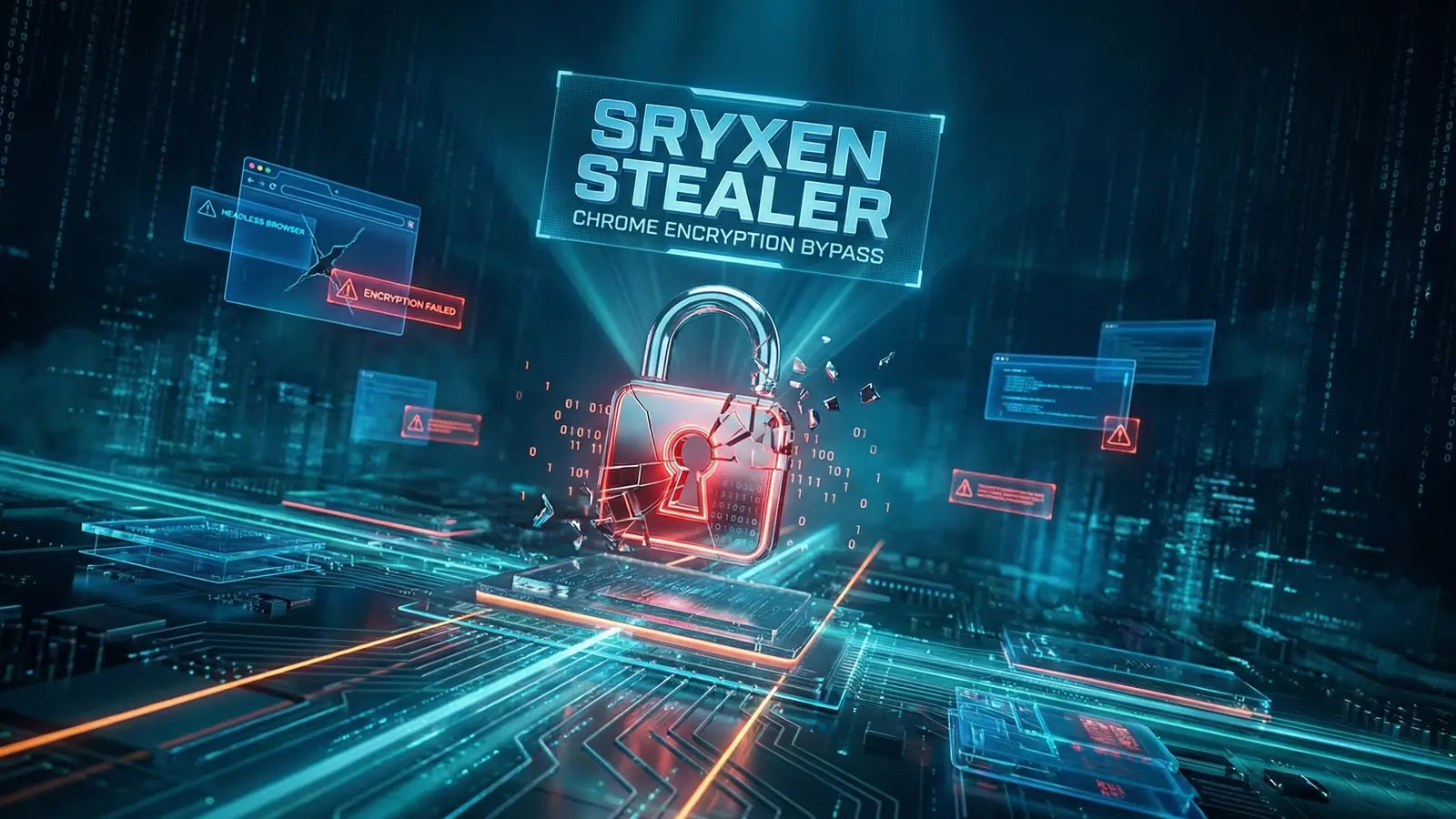 New ‘Sryxen’ Stealer Bypasses Chrome Encryption via Headless Browser Technique