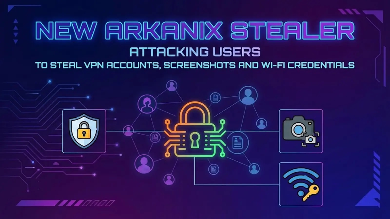 New Arkanix Stealer Attacking Users to Steal VPN Accounts, Screenshots and Wi-Fi Credentials