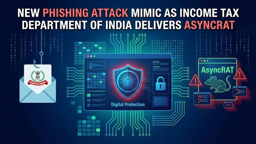 New Phishing Attack Mimic as Income Tax Department of India Delivers ...