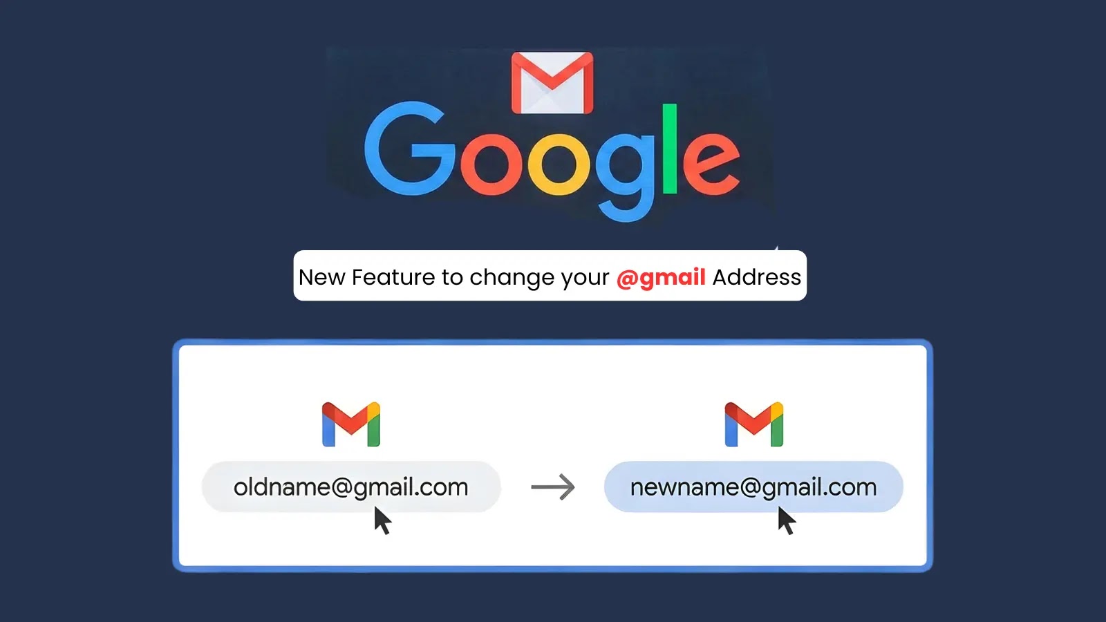 Google Rolls Out Long-Awaited @gmail.com Email Change Feature for Users