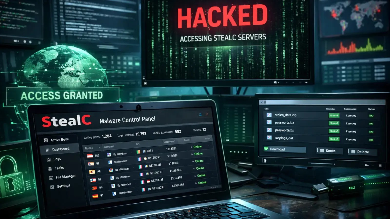 Researchers Gain Access to StealC Malware Command-and-Control Systems