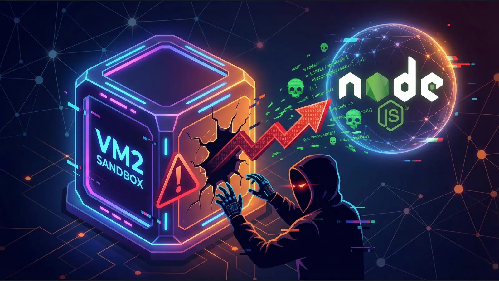 Critical Vulnerability in VM2 Sandbox Library for Node.js Let Attackers run Untrusted Code