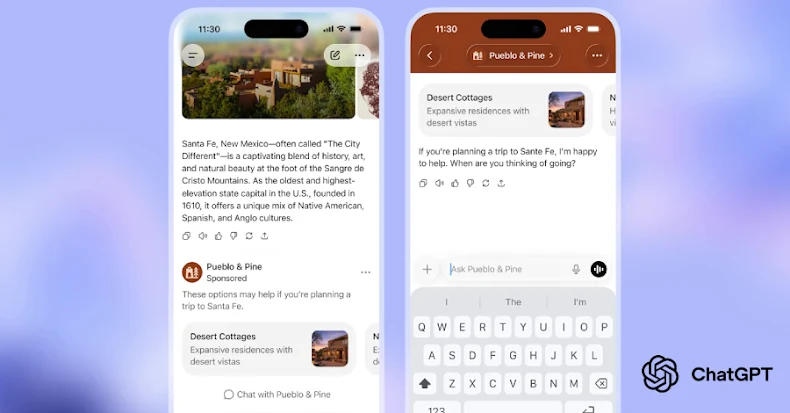 OpenAI to Show Ads in ChatGPT for Logged-In U.S. Adults on Free and Go Plans